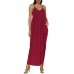 PANAX ladies long strandkleid irregular loop with two kleiderfach