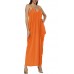 PANAX ladies long strandkleid irregular loop with two kleiderfach